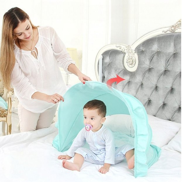 BabySafe™ | Moustiquaire bébé pliable - hellomamabebe